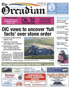 In this week’s The Orcadian