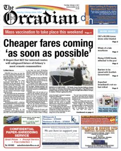 In this week’s The Orcadian