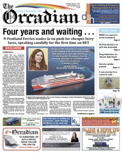 In this week’s The Orcadian