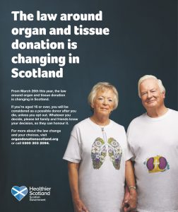 Scottish Government Partnership – Organ Donation
