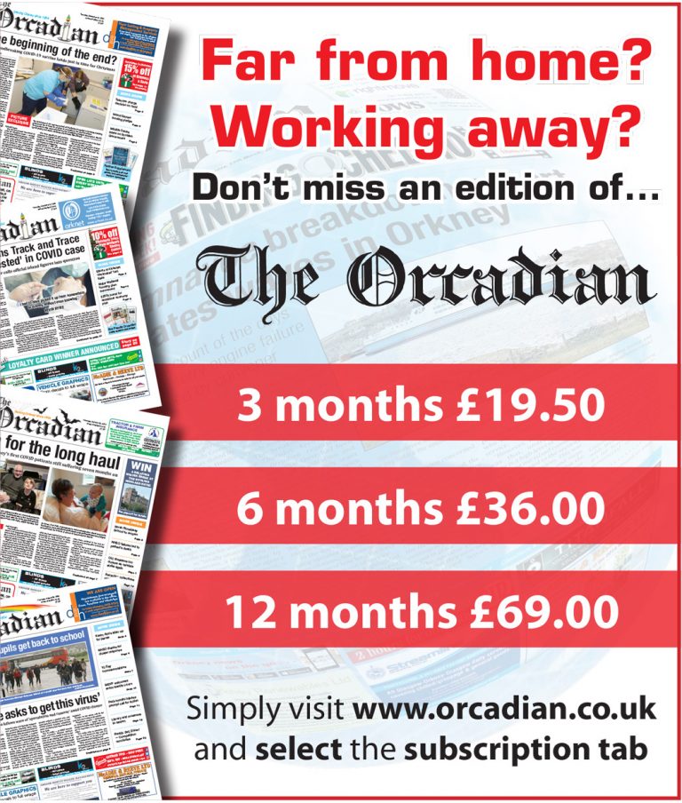 The Orcadian Digital Subscription The Orcadian Online