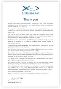 Scottish Salmon – Thank You