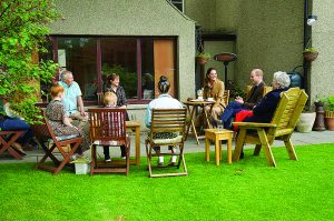 Kirkwall family welcome royal couple for tea