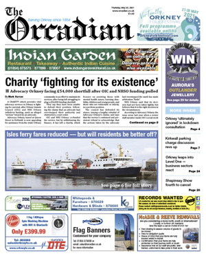 In this week’s The Orcadian