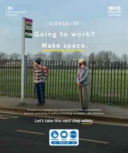 UK Government Scotland – Going to work? Make Space.