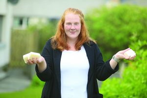 Mum lathered up by breast milk innovation