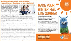 Home Energy Scotland – Make Your Winter Feel Like Summer