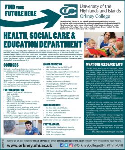 Orkney College – Find Your Future Here