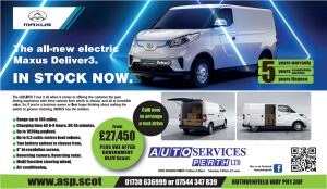 Auto Services Perth – The All-New Electric Maxus Deliver3