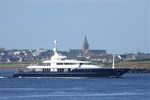 Floating palace catches the eye in Kirkwall