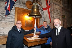 Restored Royal Oak bell rings out on eve of anniversary of ship’s sinking