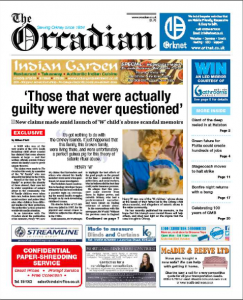In this week’s The Orcadian