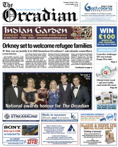 In this week’s The Orcadian