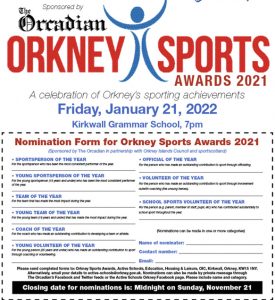 Orkney Sports Awards make comeback