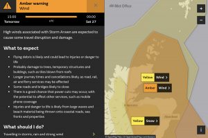 Schools to close early on Friday due to expected gales