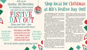Shop Local for Christmas at BID’s Festive Day Out!