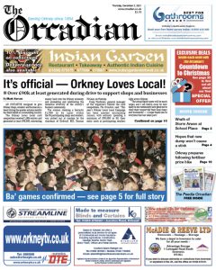 In this week’s The Orcadian