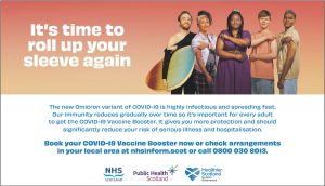 Scottish Government — It’s Time To Roll Up Your Sleeve Again