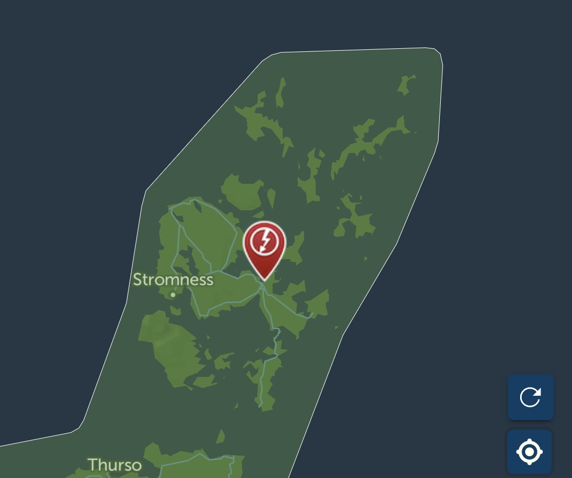 Power cut hits parts of Kirkwall