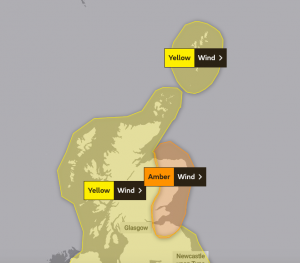 Storm Malik to move in and bring strong gusts