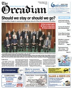 In this week’s The Orcadian