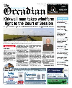 In this week’s The Orcadian