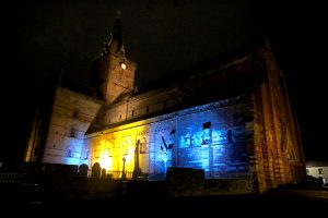 Cathedral shines bright for Ukraine