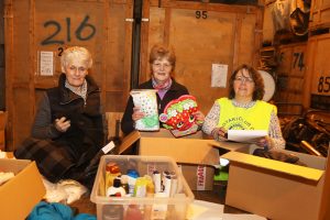 Gaan the Distance for Ukraine: Volunteers make start on processing huge range of donations