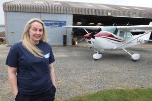 Lifelong flying dream set to take off for Holm woman living with MS