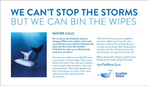 We Can’t Stop the Storms but We Can Bin the Wipes