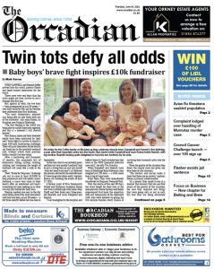 In this week’s The Orcadian