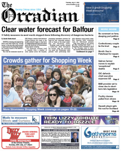 In this week’s The Orcadian