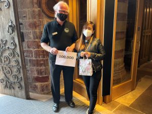 St Magnus Cathedral welcomes milestone visitor