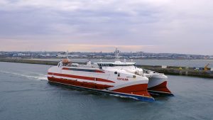 Pentalina Stromness-bound from Belfast