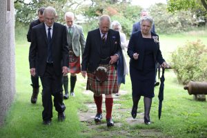 Hoy welcomes Prince of Wales