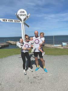 Family go extra ‘stride’ for sick babies