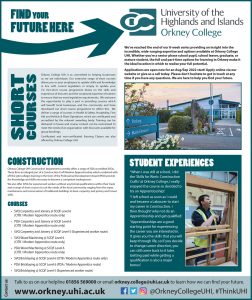 Orkney College – Find Your Future Here
