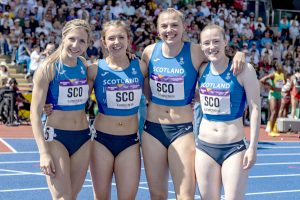 Taylah gets set for relay final at Commonwealth Games