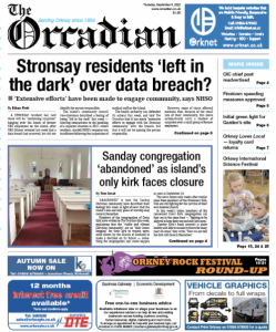 In this week’s The Orcadian