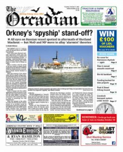 In this week’s The Orcadian