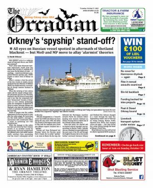 In this week’s The Orcadian