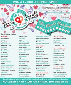 Orkney Loves Local – Win A £2,000 Shopping Spree