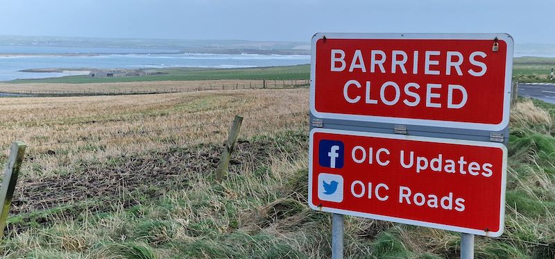 Churchill Barriers are closed The Orcadian Online