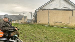 A gable end for Christmas? Triple amputee waits a year for house repairs