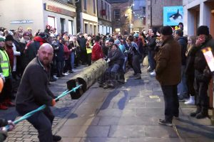 Northenders claim double Stromness Yule Log win