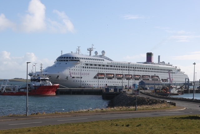 First cruise ship of 2023 arrives at Hatston