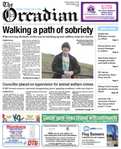 In this week’s The Orcadian