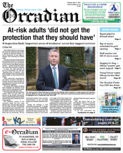In this week’s The Orcadian