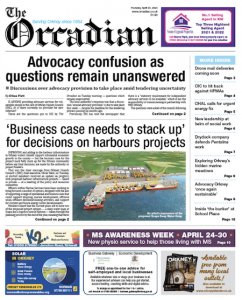 In this week’s The Orcadian