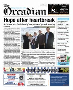 In this week’s The Orcadian